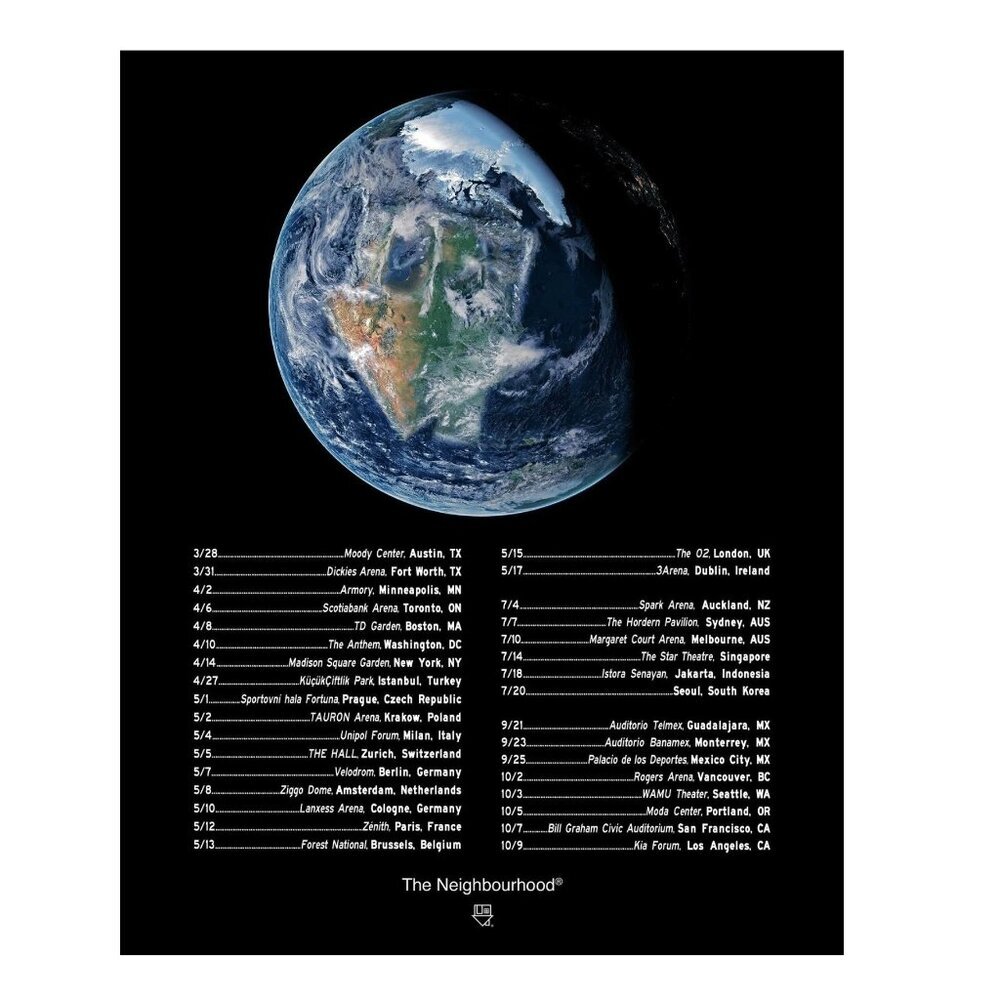 The Neighbourhood 2026 – The Wourld Tour Poster 165